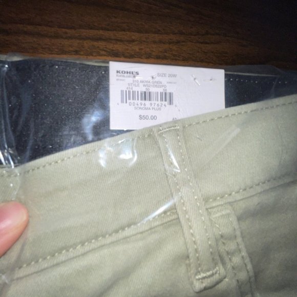 Plus Size 20W Sonoma Goods For Life Premium Rolled Girlfriend Jeans - Picture 5 of 7